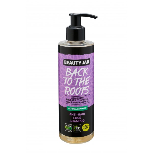 BACK TO THE ROOTS - Šampūnas nuo plaukų slinkimo su vitaminų kompleksu Procapil™ 250 ml